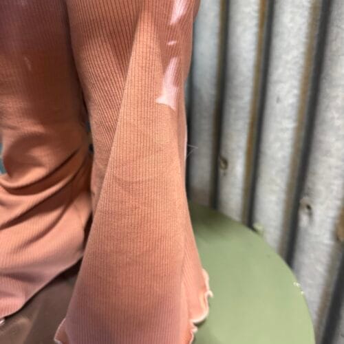 Snoet&Sproet flared rib oud roze