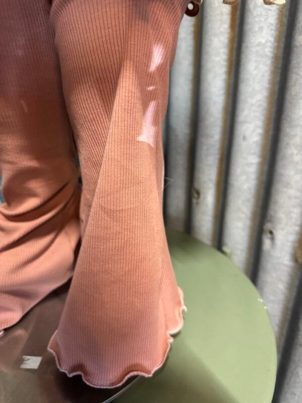 Snoet&Sproet flared rib oud roze