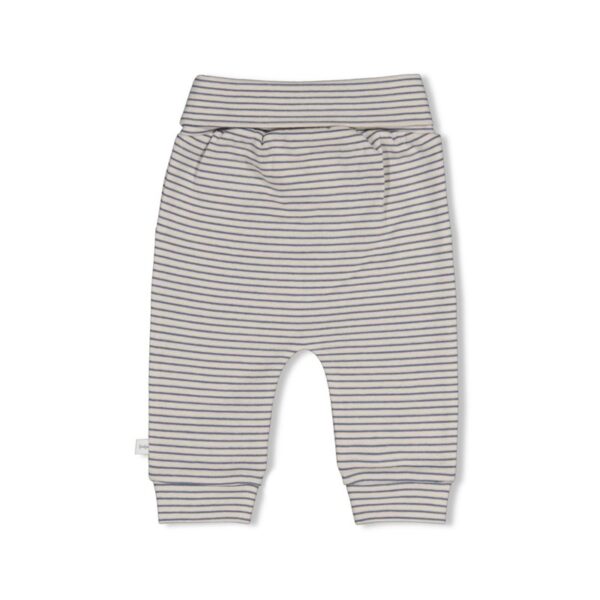 Feetje broek rib met streep - breakfast buddy