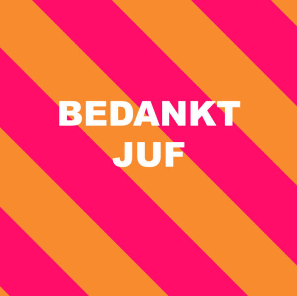 Forex tegeltje bedankt juf