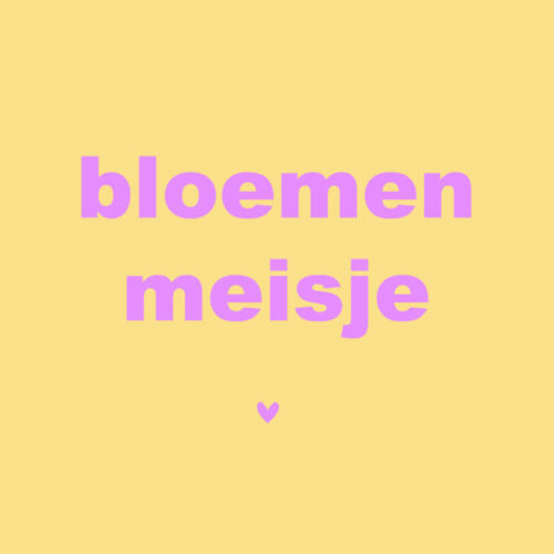 Forex tegeltje bloemen meisje