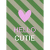 Forex interieurposter hello cutie