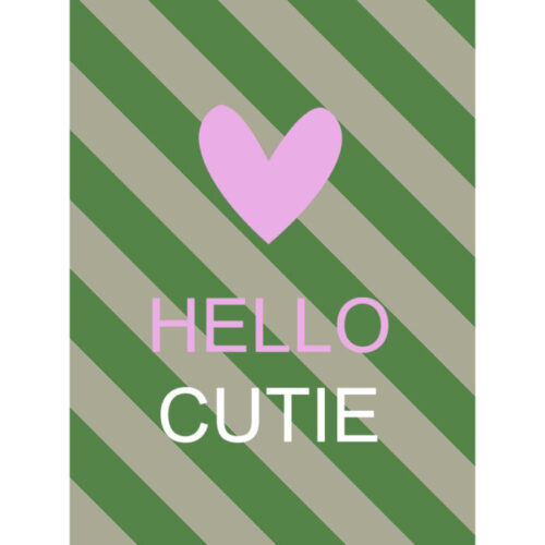 Forex interieurposter hello cutie