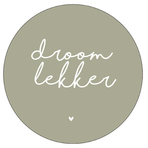 Forex muurcirkel droom lekker mosgroen