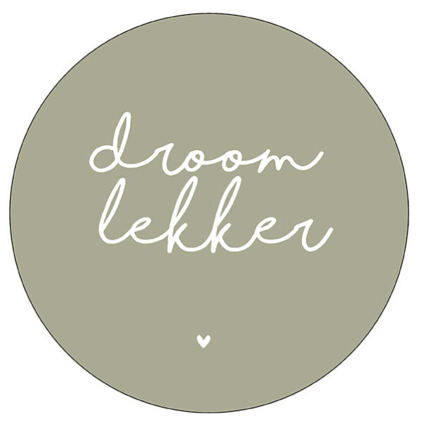 Forex muurcirkel droom lekker mosgroen