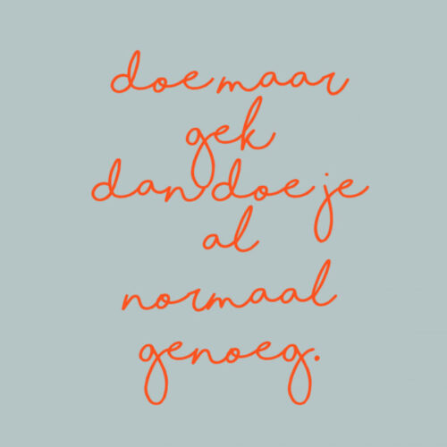 Forex tegeltje doe maar normaal