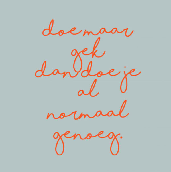 Forex tegeltje doe maar normaal