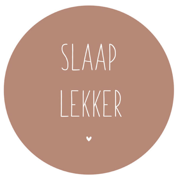 Forex muurcirkel slaap lekker roze