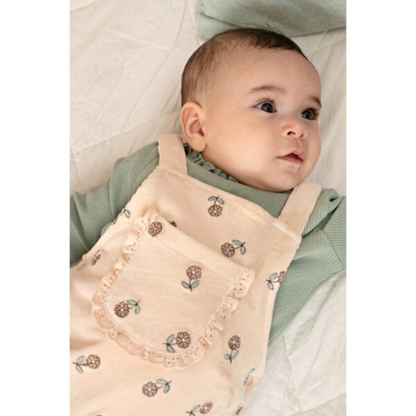 Feetje longsleeve pointelle rib - lucky bloombird