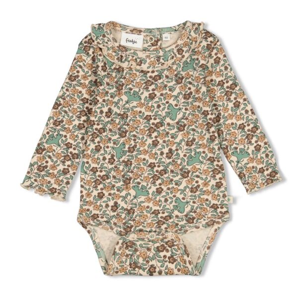 Feetje romper rib - lucky bloombird