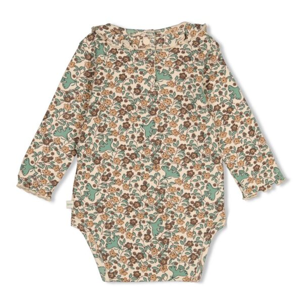 Feetje romper rib - lucky bloombird