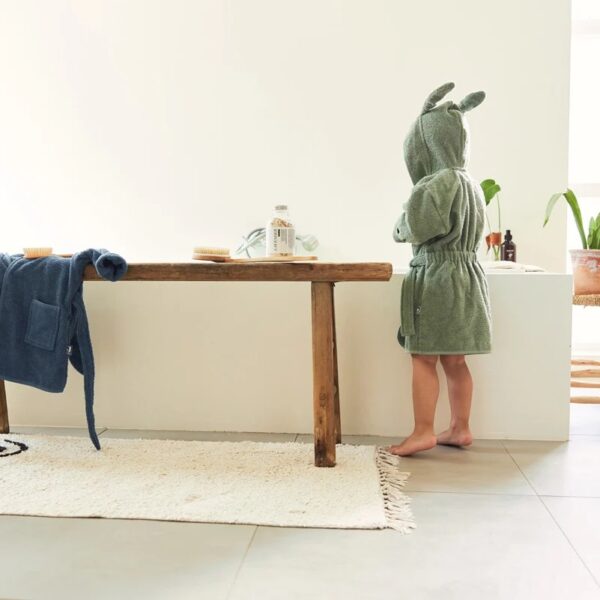 Jollein badjas ash green