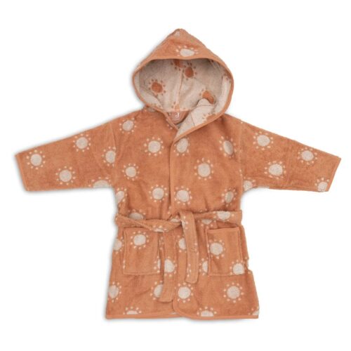Jollein Badjas Badstof 1-2 jaar Jacquard - Sun
