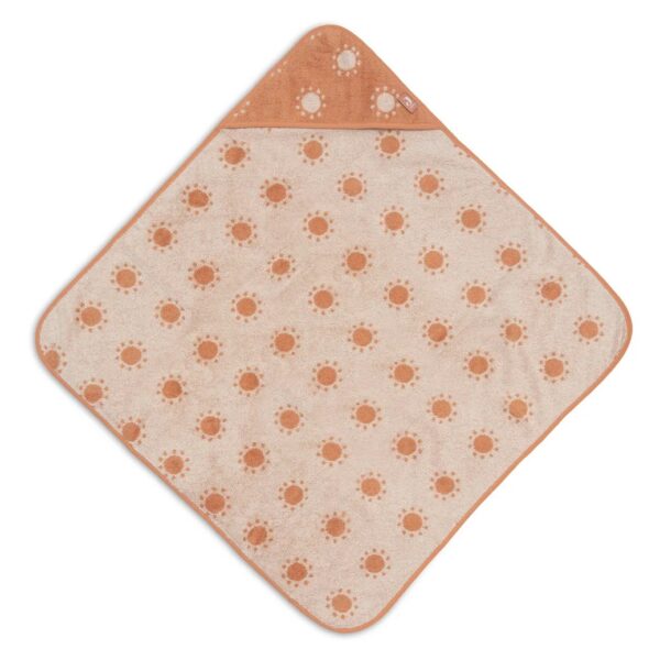 Jollein Badcape Badstof 75x75cm Jacquard - Sun