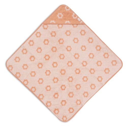 Jollein Badcape Badstof 75x75cm Jacquard - Flower