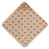 Jollein Badcape Badstof 75x75cm Jacquard - Teddy Bear