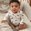 Feetje longsleeve ecru print - pasta party -