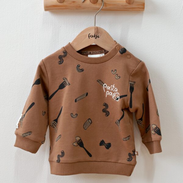 Feetje sweater - pasta party -